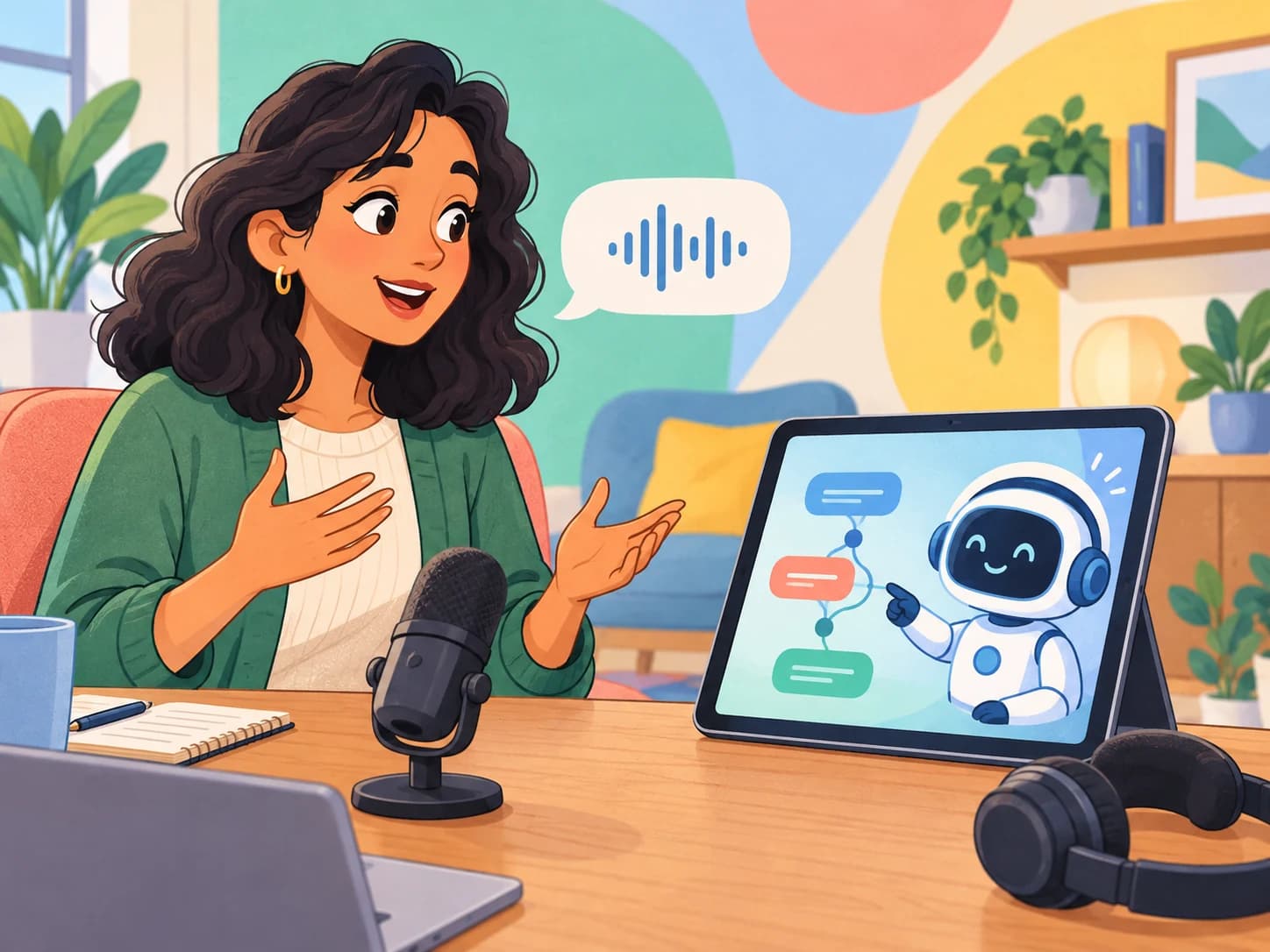Candidate practicing interview follow-ups with an AI coach